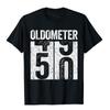 Oldometer 50 T-shirt, A 50th Birthday Gift for Women, A Designer European-style Top.women Clothing Fashion Summer Streetwear ...