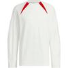 FW24 Future Style Pre Series Einfarbig Sportlich Lässig Langarm T-Shirt Herren Oberteile Weiß JN3475
