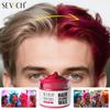 One-time DIY Hair Dyed Mud Easy To Wash Hair Colour Wax Long Lasting Hair Colour Cream Temporary Molding Paste 13 Colors