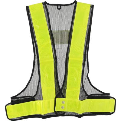 Takagi Reflektierende Sicherheitsweste mit verstellbarer Taille, Schwarz x 535 x 580 x 2mm, Größe, Gelb,