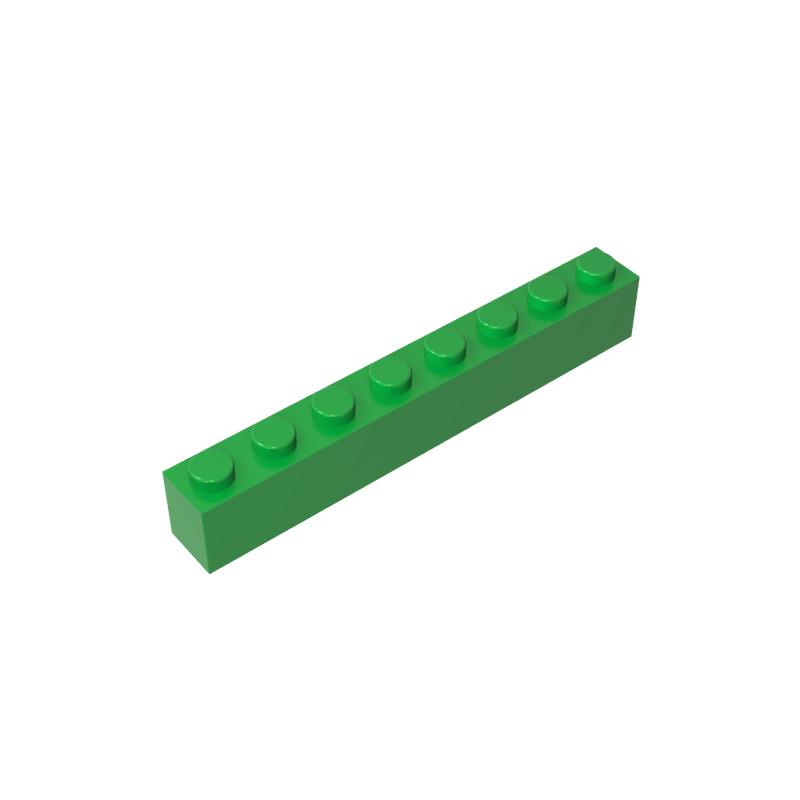 Rainbow Pig MOC Particles 3008 Brick 1x8 Building Blocks Parts DIY Compatible Assembles Bricks Bulk Model Educational Tech Toys