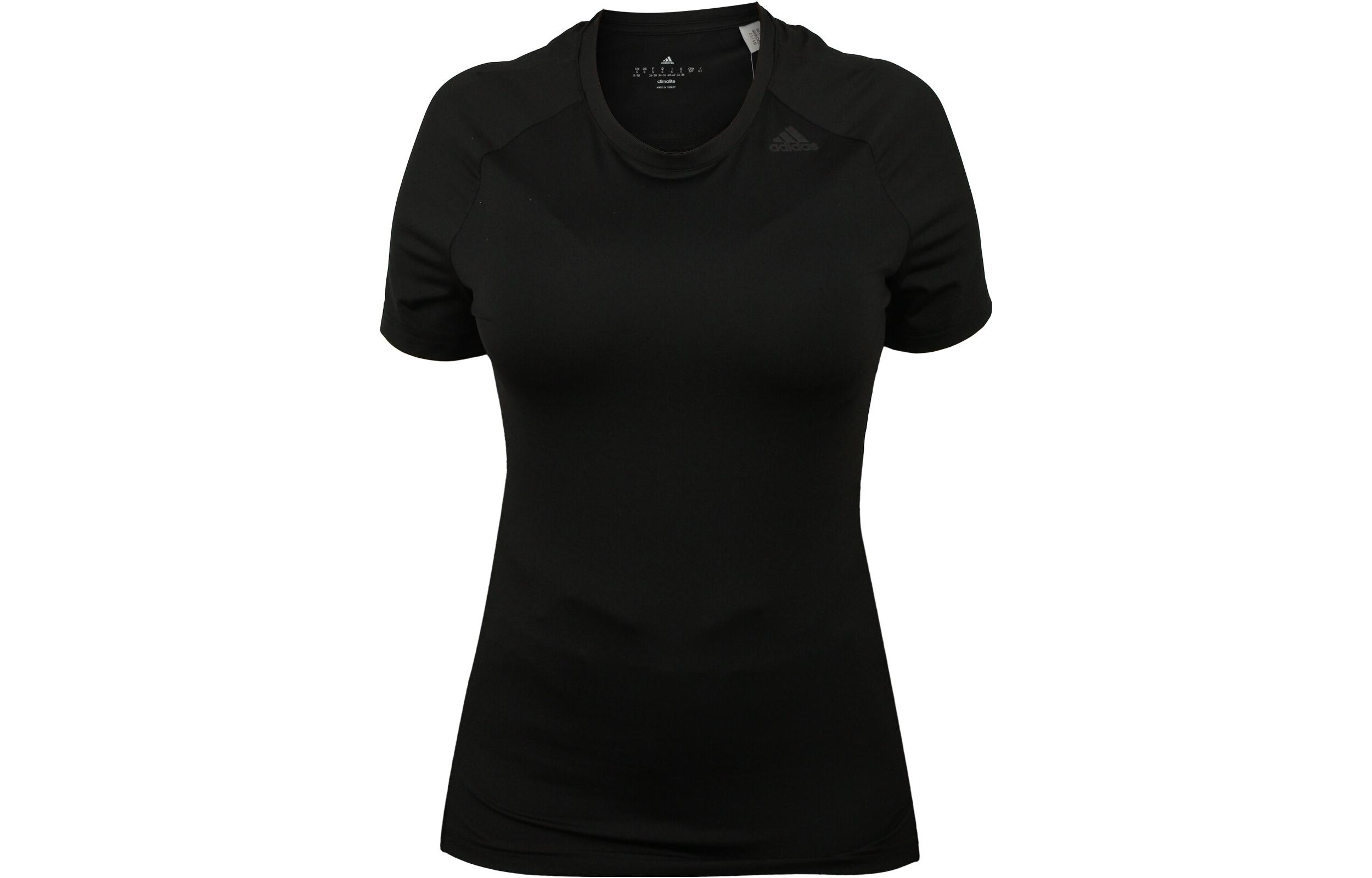 Adidas Raglan Sleeve T Shirt Women s Black BK2688 XS