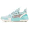 361 Burning War Cushioning Rebound Mid Top Basketball Shoes Men's Turquoise Green 572121111-6