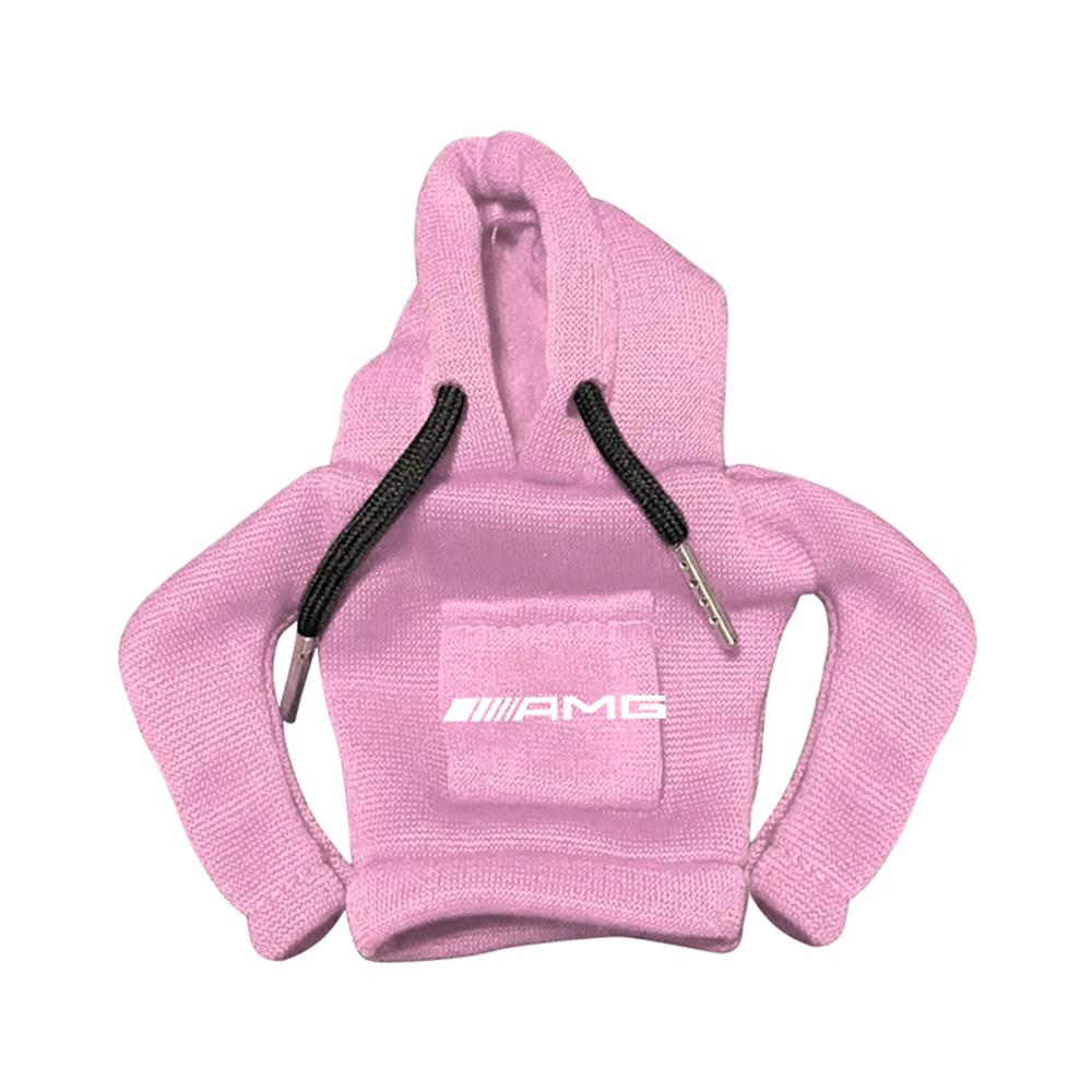 Car Center Console Gear Shift Knob Cover Hoodie Sweatshirt Interior Styling Handle Clothes Auto Decorative For Mercedes Benz AMG