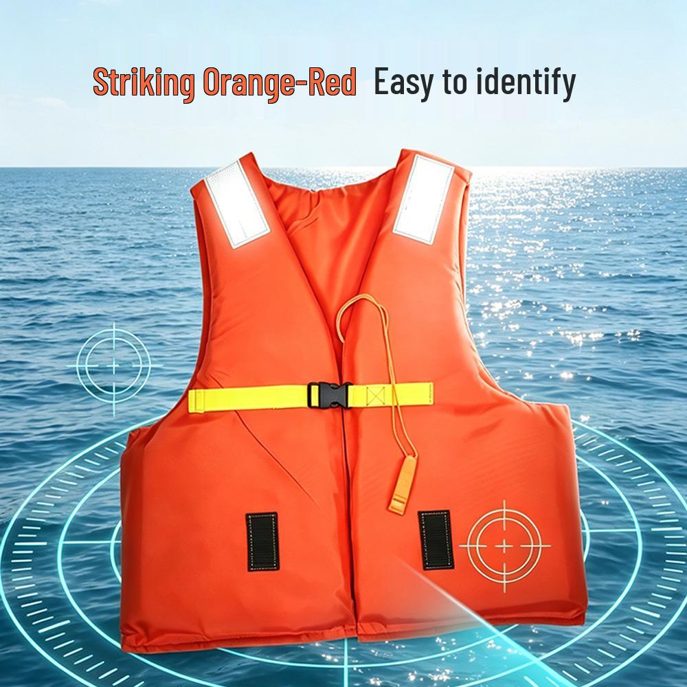 High Buoyancy Adult Life Jacket for Marine, Rafting, Flood Control, and Outdoor Activities