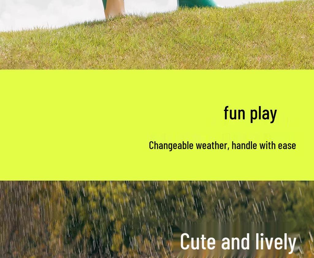 Nagy Gyermek Esőkabát Lányoknak és Fiúknak, 8 éves, Egyrészes Poncsó Hátizsákhellyel, Iskolahasználatra, Esőálló.