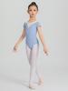 Kurzärmeliges Ballett- und Gymnastik-Tanzkleid für Kleinkind-Mädchen mit Trägerdesign