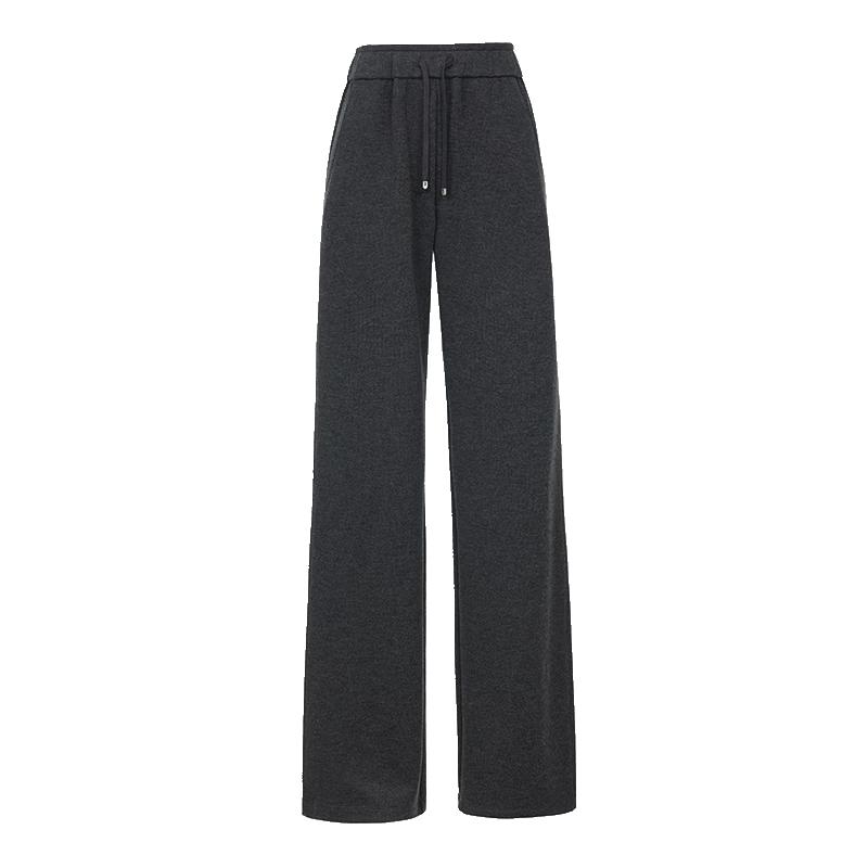 VEROMODA Women's High-Waist Drawstring Wide-Leg Trousers