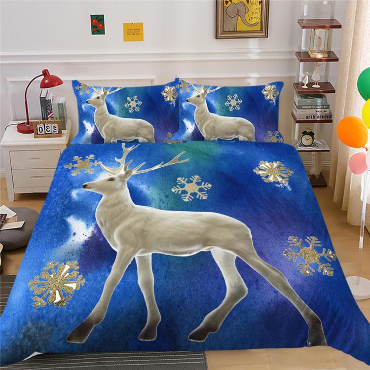 Animal Series Digital Printing Can Be Stylish Polyester Bedding Two Or Three-Piece Set