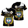 Full Print Colombia Flag Graphic Tshirts For Men New In Casual Crew Neck Short Sleeve T Shirt Streetwear Men's Oversized Tees