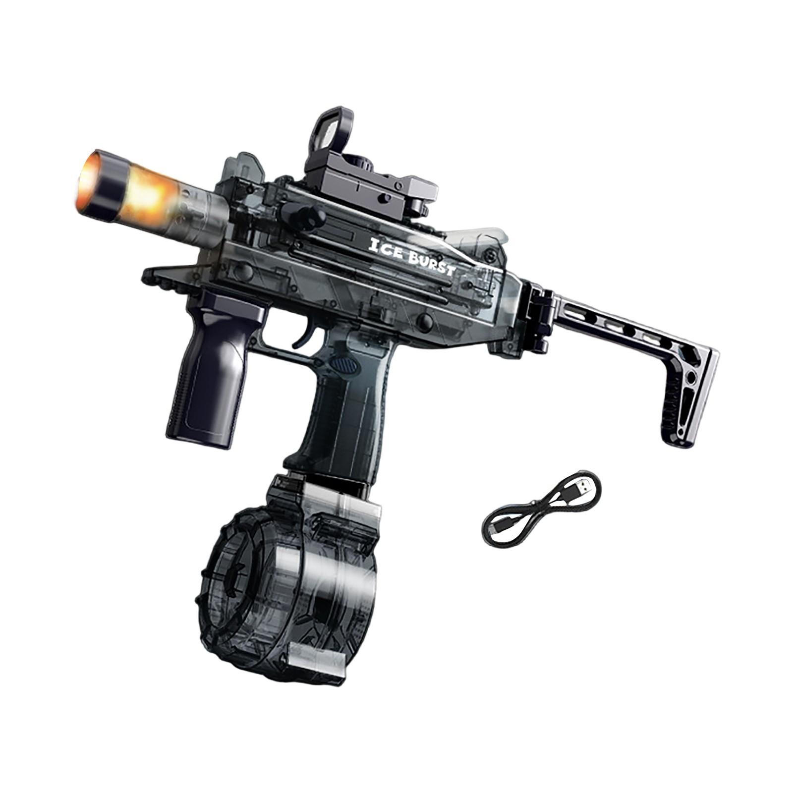 

Водная игрушка Большая емкость Холодная вспышка Светильник Связь Самовсасывающий Вода Электрический Взрыв Вода One Size чёрный