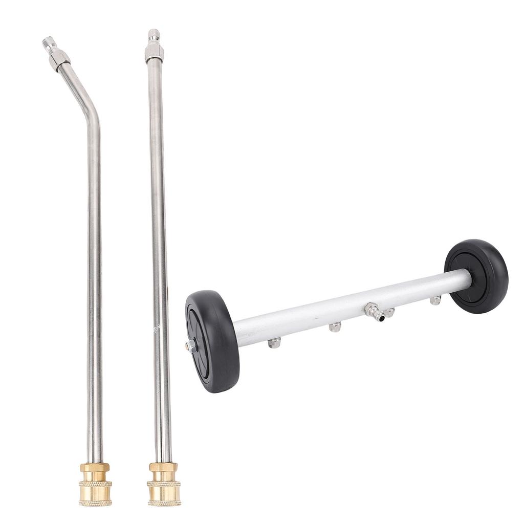 Undercarriage Cleaner with Extension Wand 17.7 Inch Pressure Washer Under Vehicle Cleaner for Car Truck SUV Trailer