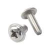 Bingyu 304 Stainless Steel Phillips Pan Head Machine Screw with Washer