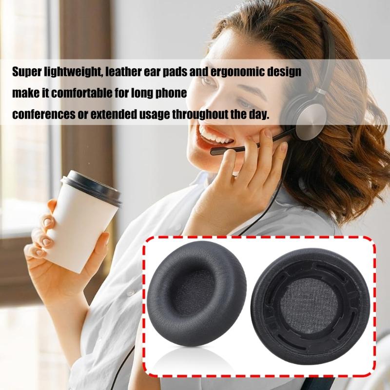 Soft Replacement Ear Pad Ear Cushions For YHS34 Headphones Earpads Earmuff Comfortable Noise Isolation Enhanced Bass