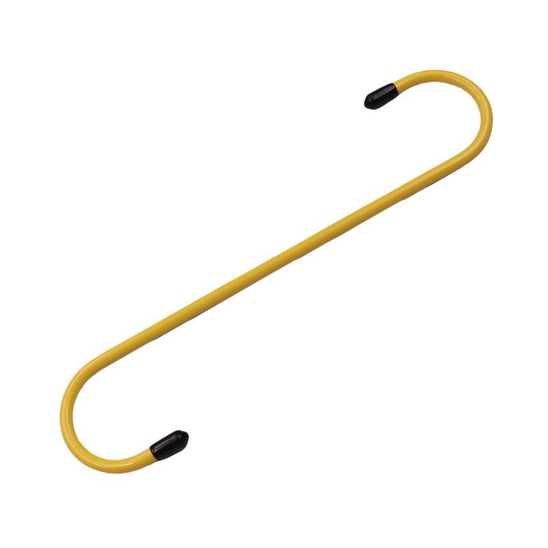 

Гачки для гальмівних супортів автомобіля Автомобільні гачки-підвіски для гальмівних супортів з гумовими наконечниками Універсальні інструменти для роботи з гальмами, підшипниками, осями, підвіскою жовтий