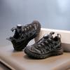 2025 Spring and Autumn New Boys Mesh Shoes Children Breathable Dad Shoes Little White Shoes Girls Non-slip Tire Shoes
