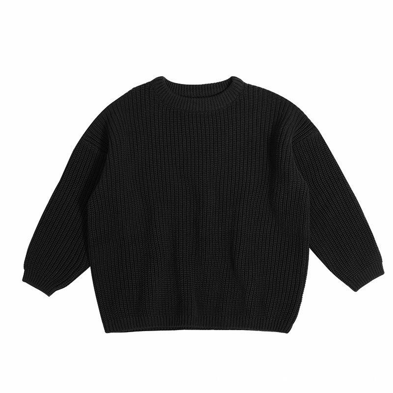 Baby Sweater Autumn/winter Base Long Sleeved Baby Pullover Knitted Sweater