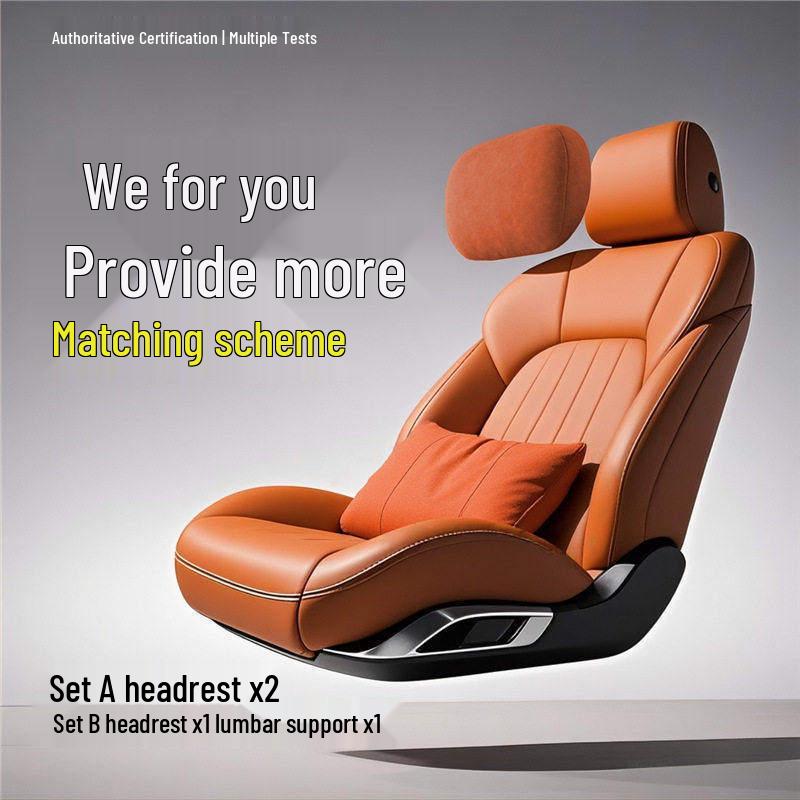 26 Model Car Cushion & Headrest for Leapmotor C11: Neck & Lumbar Support, Interior Decoration