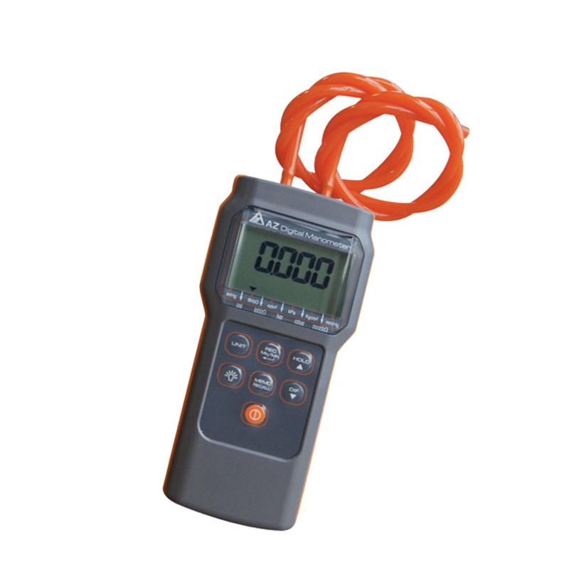 Taiwan Hengxin AZ82062 High-Precision Handheld Digital Differential Pressure Meter
