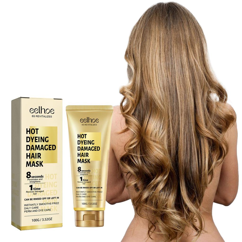 Crème de soin capillaire à la kératine hydratante lissante et soin des cheveux