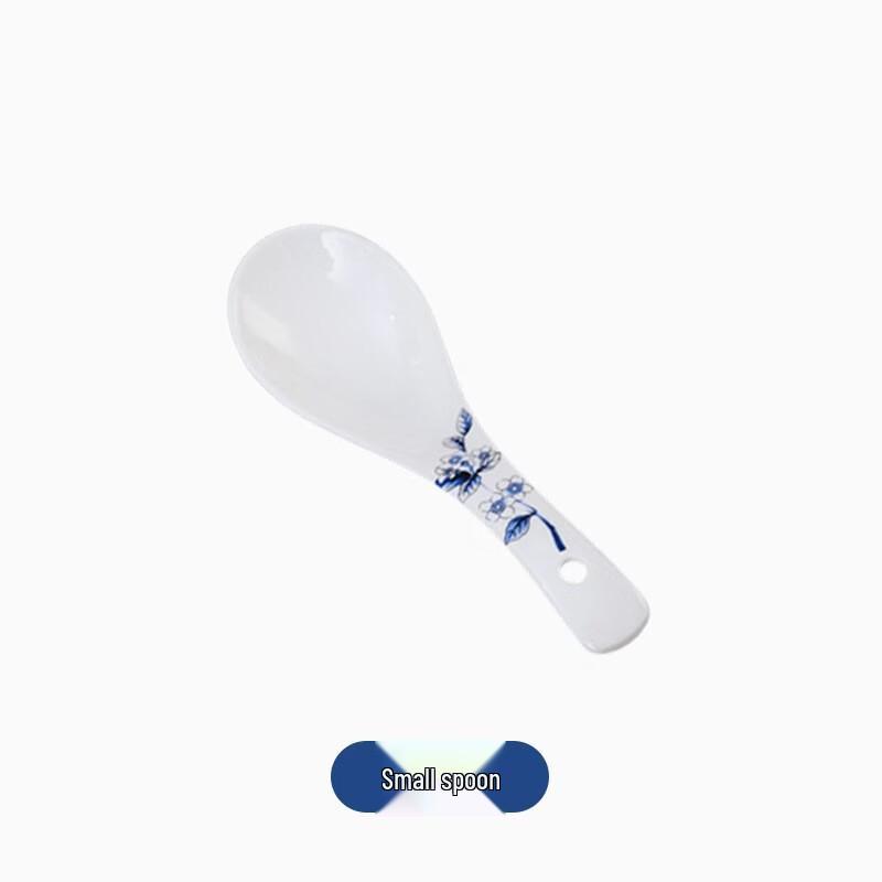 Chuyi Qi Chinese Blue and White Peacock Bone China Dinnerware Set