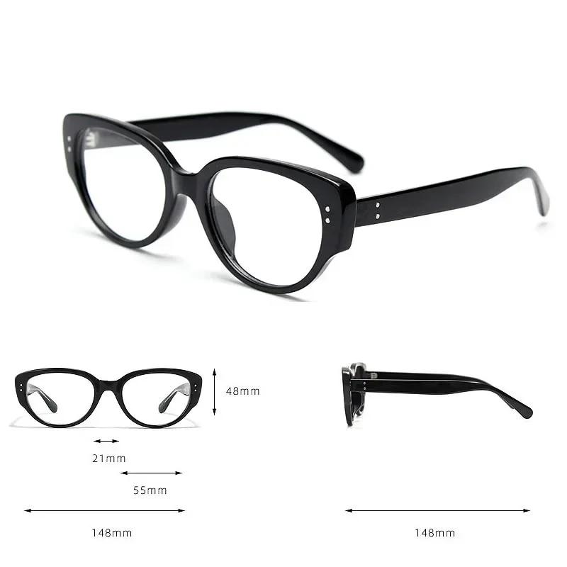 Women Fashion Cat Eye Sunglasses Retro Sun Glasses UV400 Protective Eyewear Trendy Outdoor Travel Eyeglasses Oculos De Sol