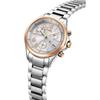 [CITIZEN] xC FB1404-51A Eco-Drive Chronograph Women's Silver/Pink Gold