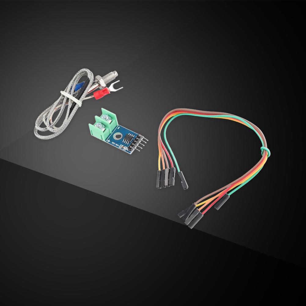 MAX6675 Module DC 3-5V K Type Thermocouple with Cable Cord Temperature Degrees Module Temperature Thermocouple Sensor