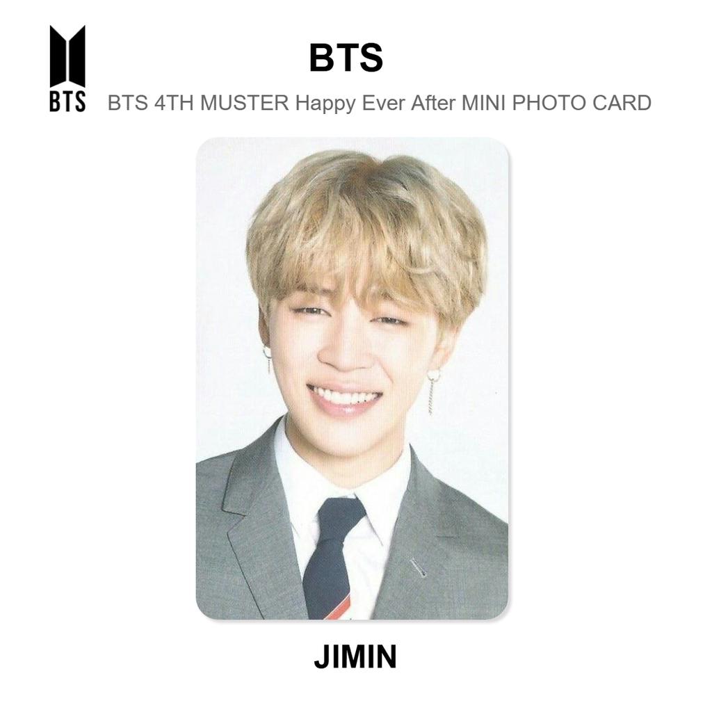 BTS BTS 4TH MUSTER Happy Ever After MINI PHOTO CARD Official Photocard