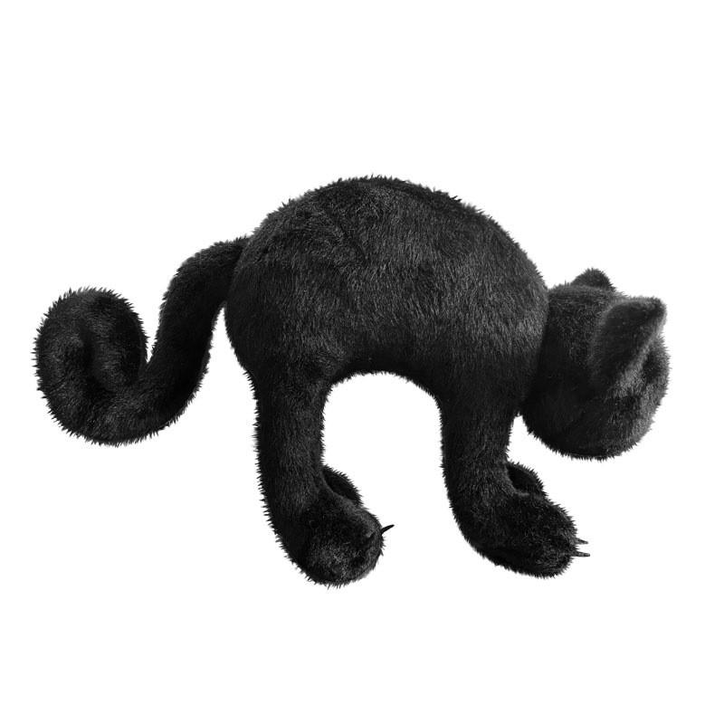 Black White Cat Plush Toy Stuffed Doll Cartoon Room Decoration Cute Kids Gift