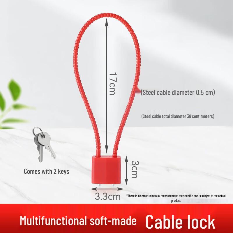 Weibaida Steel Cable Combination Padlock