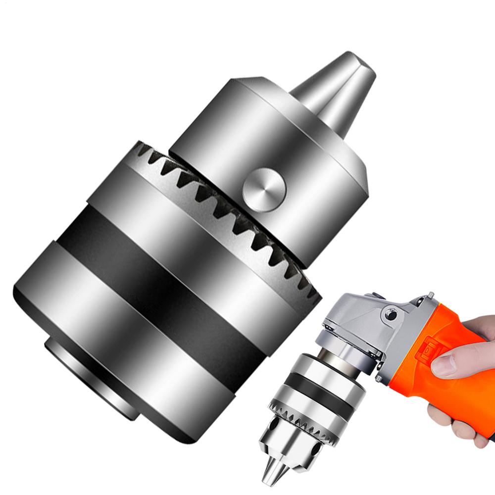 M10 Drill Chuck Adapter Metal Conversion Drill Head Angle Grinder Electric Drill Conversion Collet For 100 Type Angle Grinder