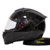 Carbon Fiber Full Face Motorcycle Helmet for Men - Racing, Karting, Scooter Use