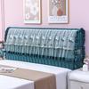 2023 Velvet Quilted Headboard Cover: Soft, Thick, Solid Wood, Anti-Collision Protector