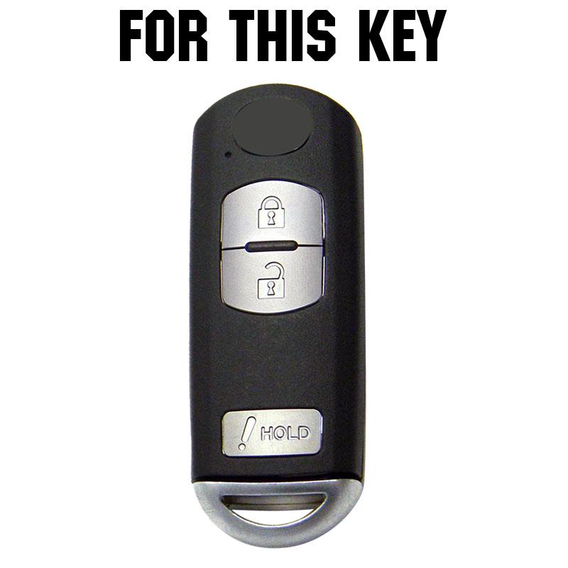 Silicone Cover Holder Shell fit for MAZDA 3 5 6 Flip Remote Key Case 2BTN 11C PU Silicone Cover Holder Shell fit for MAZDA 3 5 6 Flip Remote Key Case 2BTN 11C PU