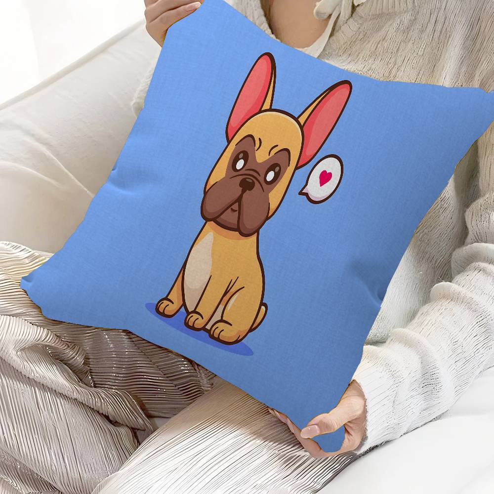 Cute Dog Pillow Anime Pillow Sofa Bed Head Pillow Cover Cushion Cover 45x45 cm Fashion