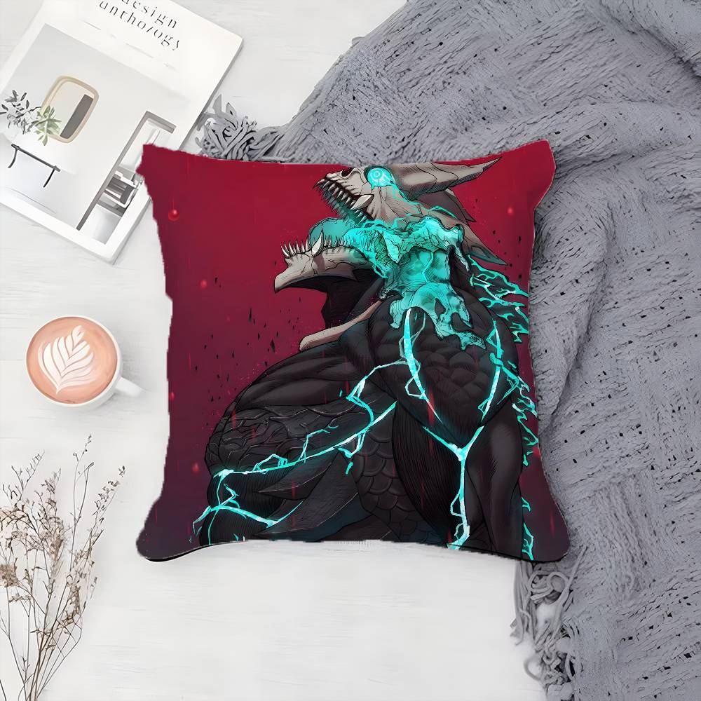 

Крутая аниме K-Kaiju № 8-MT Наволочка с принтом Наволочка Гостиная Диван Чехол для подушки Декор комнаты для спальни 12x12Inch