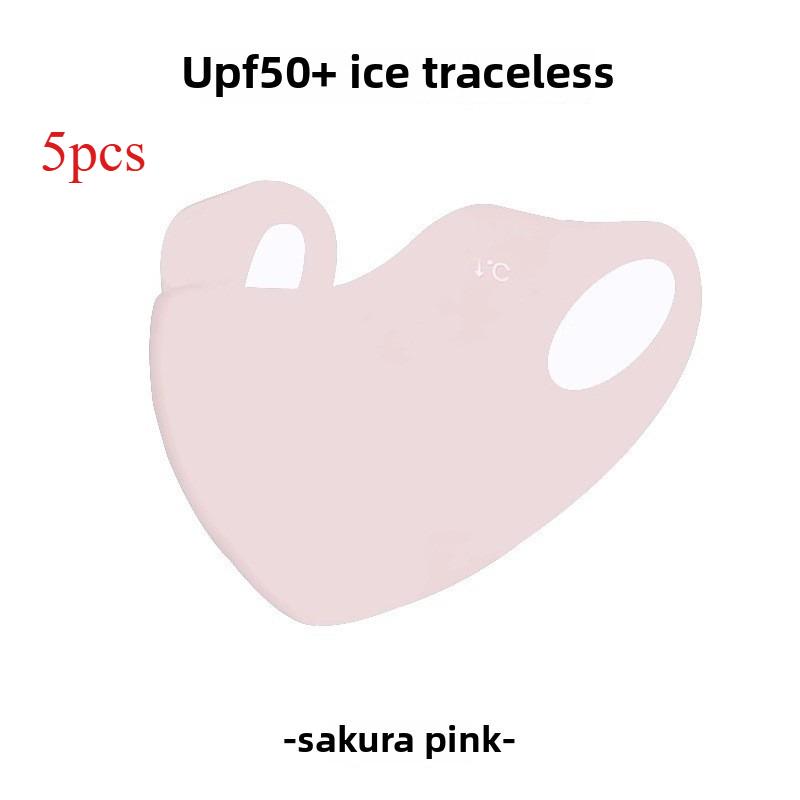 Women Men Ice Silk Sunscreen Mask Summer UV Protection Cycling Face Cover Breathable Washable Outdoor Sport Scarf Bandana