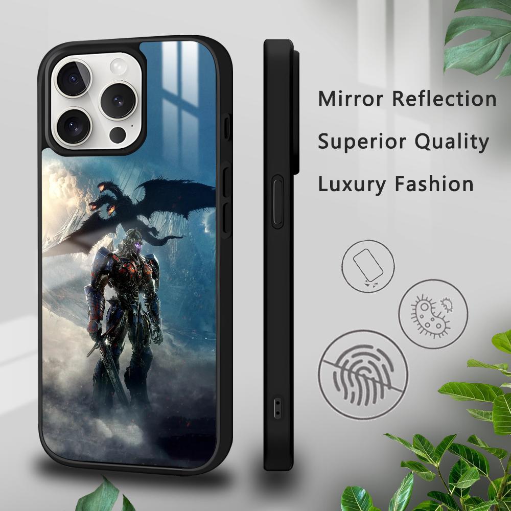 T-Transformers Autobot Phone Case For iPhone 16 15 14 13 12 11 Pro Xs Max Mini Plus Celulares Hard Funda