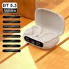 New TWS Waterproof Sports Running Headset Bluetooth 5.3 HiFi Stereo Noise Reduction Headset with Power Display Charging Box