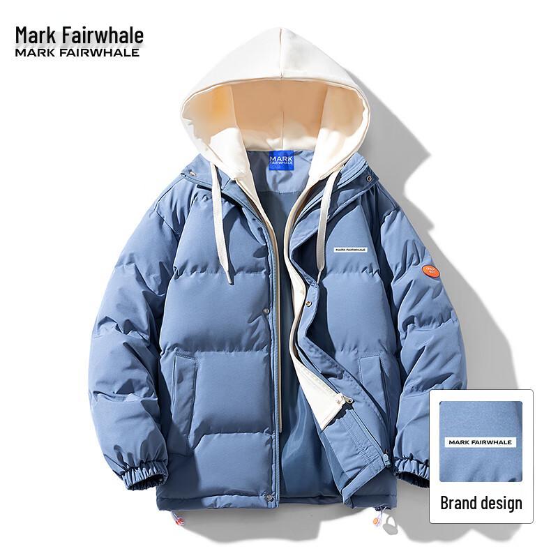Mark Fairwhale Men's Hooded Padded Winter Jacket