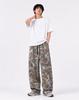 Mugeon Camo Curved Elastic Waist Pants _Gray