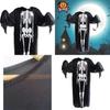 Halloween Skelett Geist Kostüm für Erwachsene und Kinder