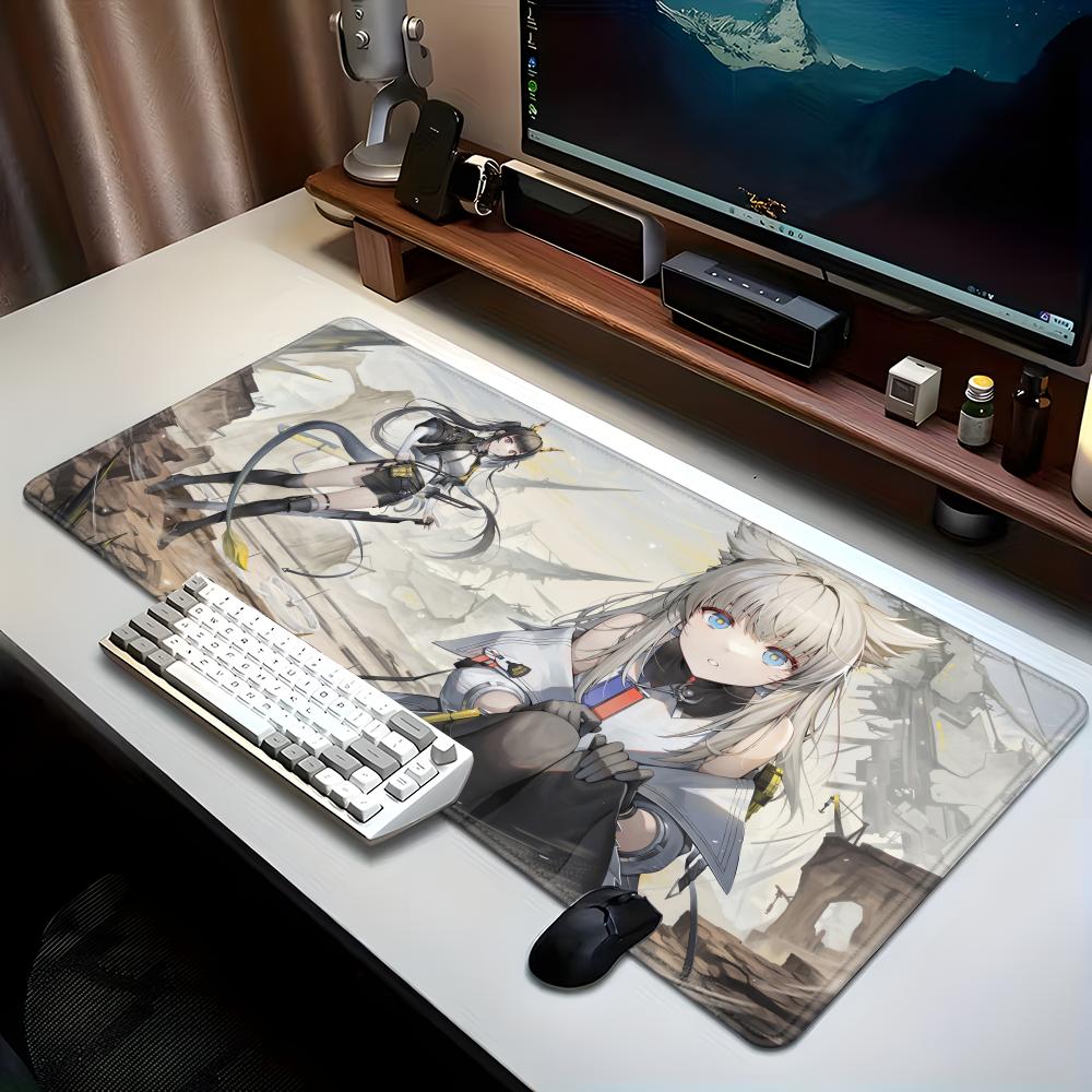 Arknights:Endfield game Beautiful patternsOffice Computer Desk Mat Table Keyboard Big Mouse Pad Laptop Cushion Nonslip Decor