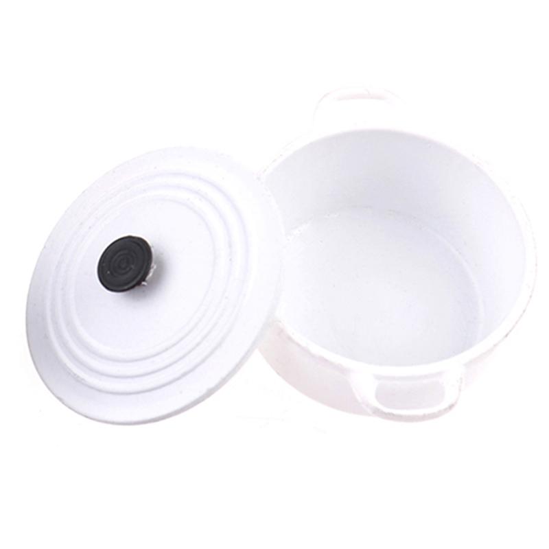 34*17mm 1:12 dollhouse miniature kitchen cooking ware pot boiler pan toy