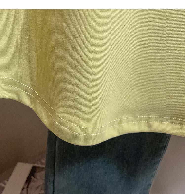 Plus Size French Style Square Neck Women's T-shirt - Tummy Concealing, Slimming Summer Short Sleeve Top