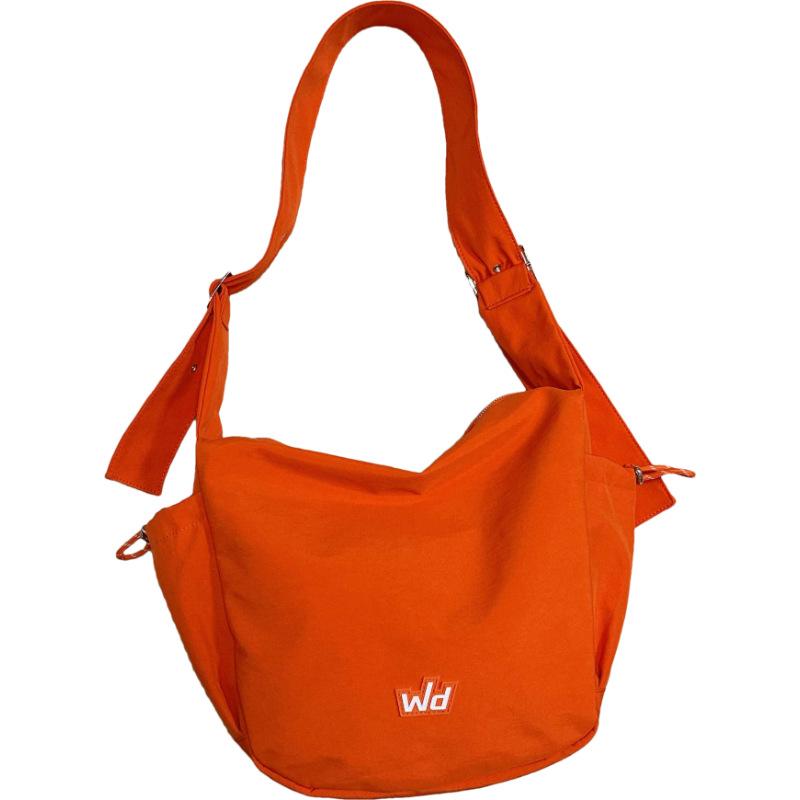 Customized Shoulder Bag Women's Large-capacity Leisure Travel Messenger Bag Lazy Trend with Outdoor Sports Simple Tote Bag