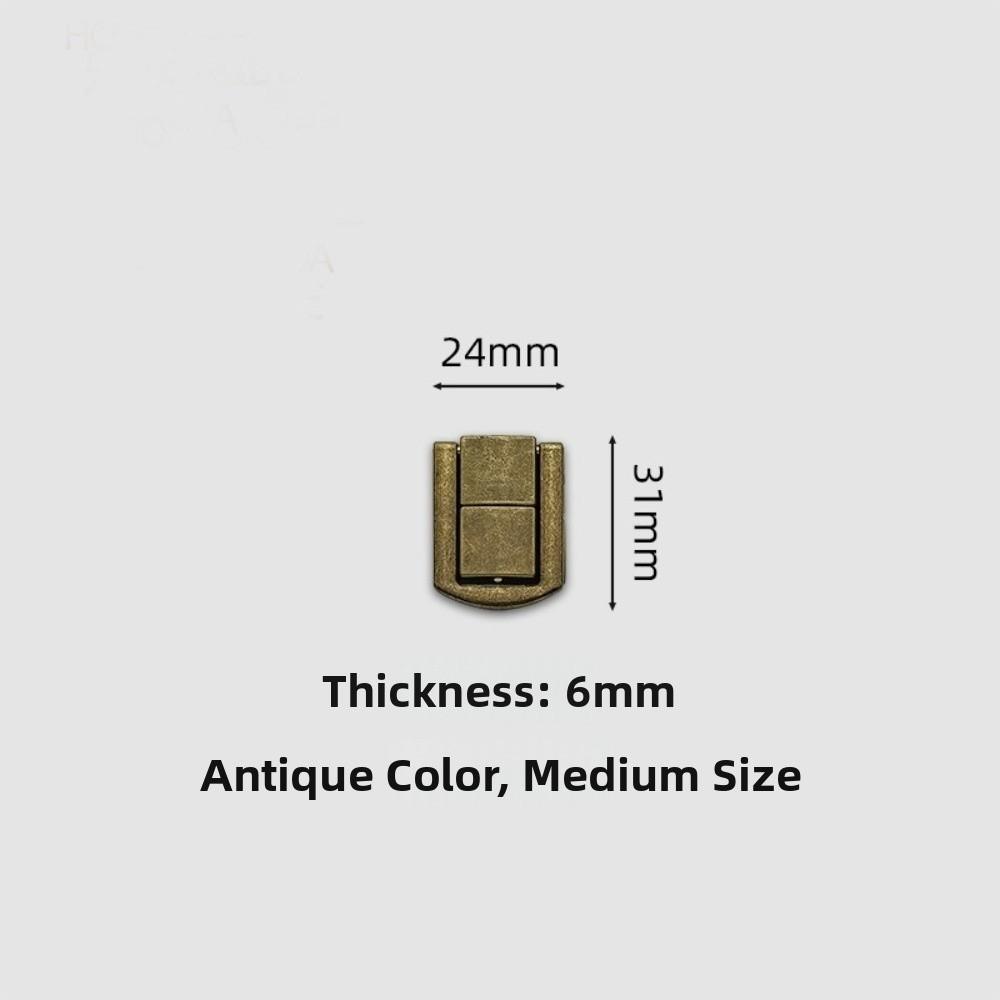 Alloy Material Box Hasp Latch Metal Construction Toggle Latch Clasp Box Clasp Buckle for Wood Box