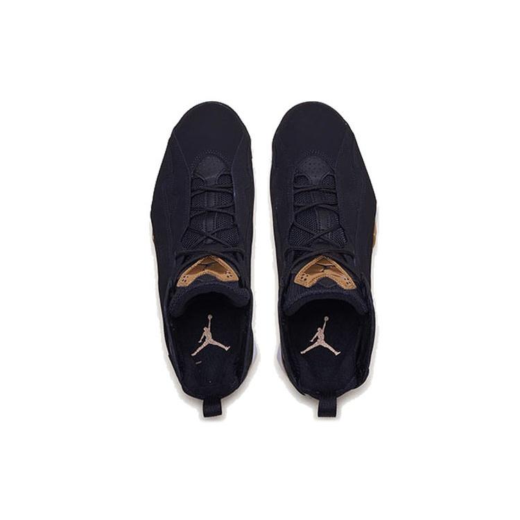 Air Jordan True Flight 'Black Metallic Gold' Men's 342964-070