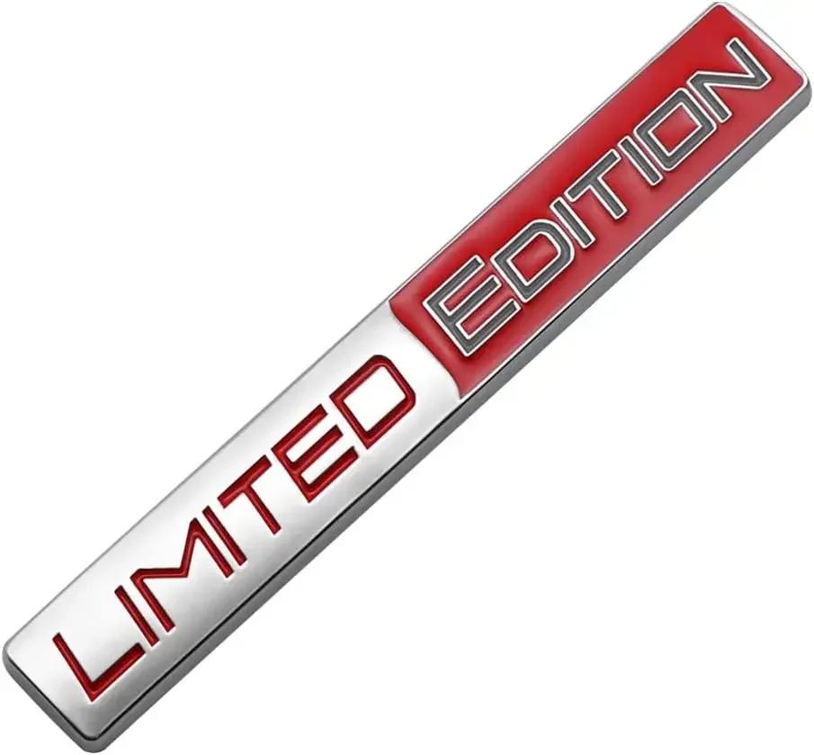 3D Limited Edition Metal Aluminium Adhesive Emblem Rear Trunk Badge Fender Sticker Body Decal Car LIMITED EDITION Emblem